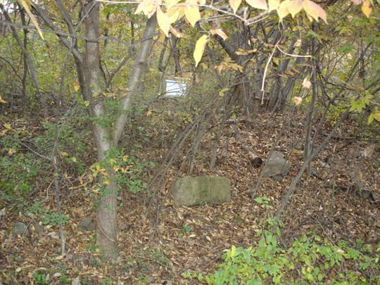 조선시대의 만둔사의 옛터로서, 나무사이로 돌이 몇 개 흩어져 있습니다.