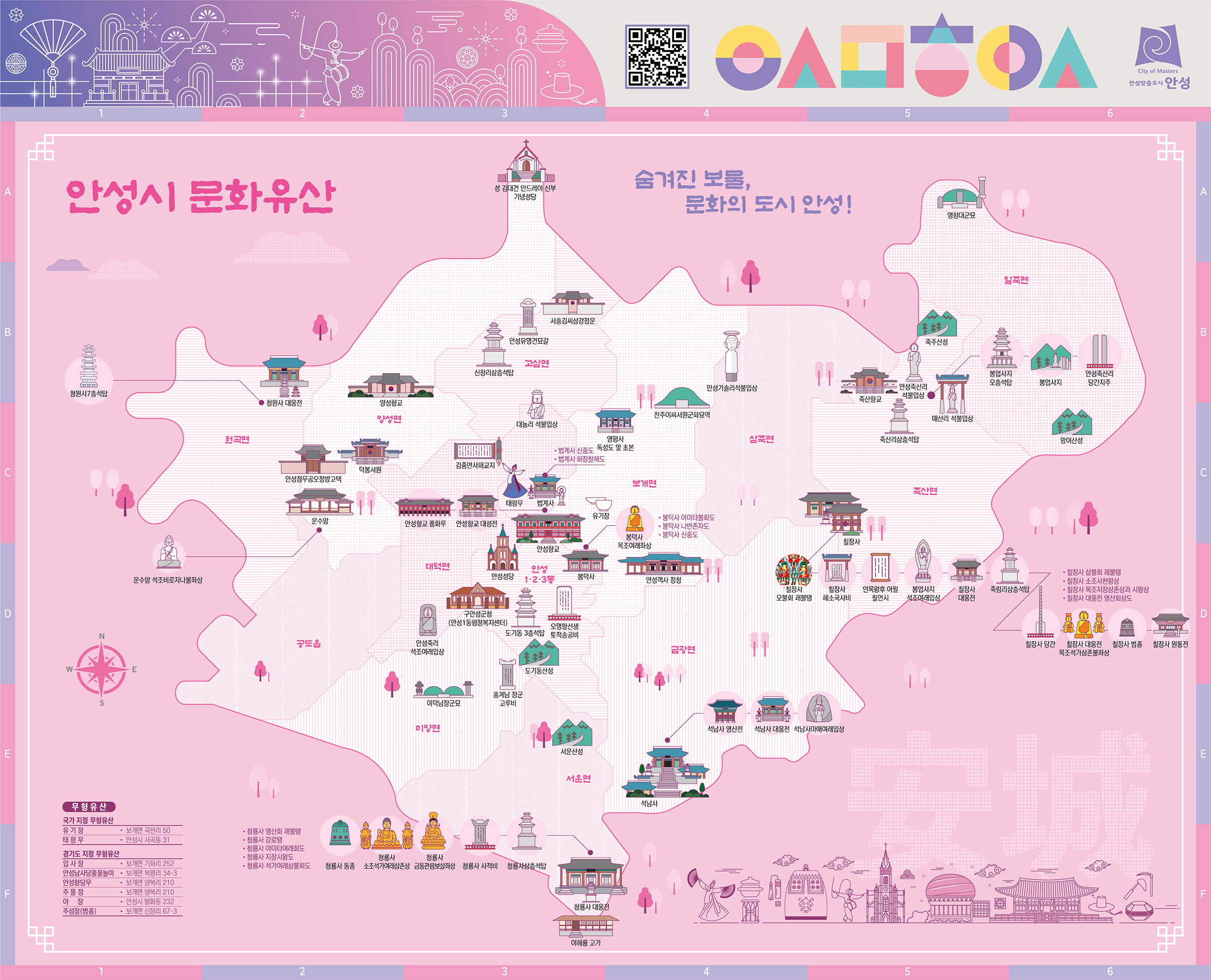 안성시 문화유산 숨겨진 보물, 문화의 도시 안성!